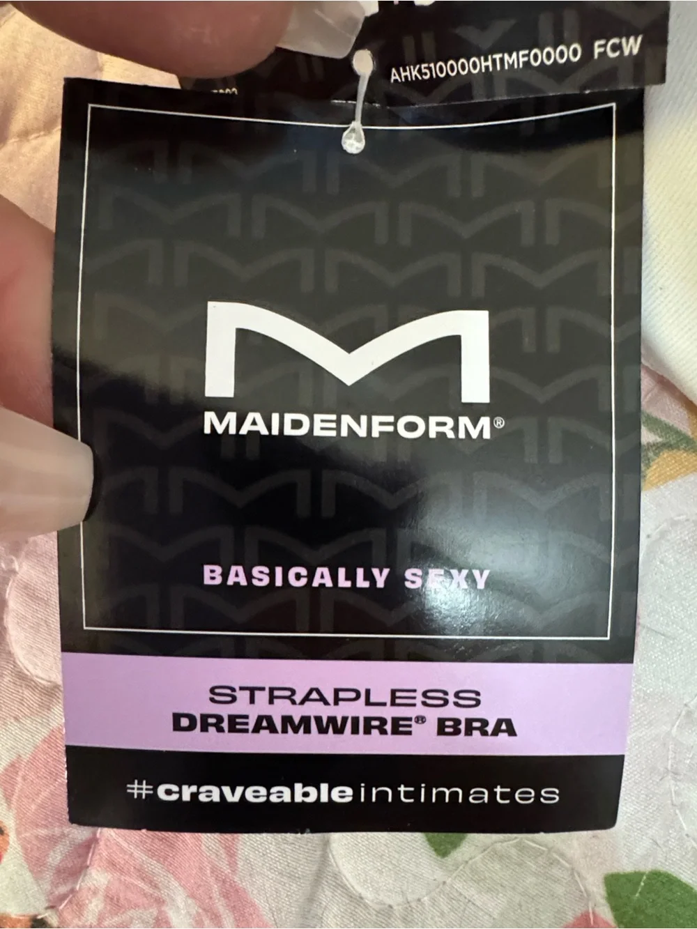 NWT Maidenform Strapless Smooth Molded Bra - White